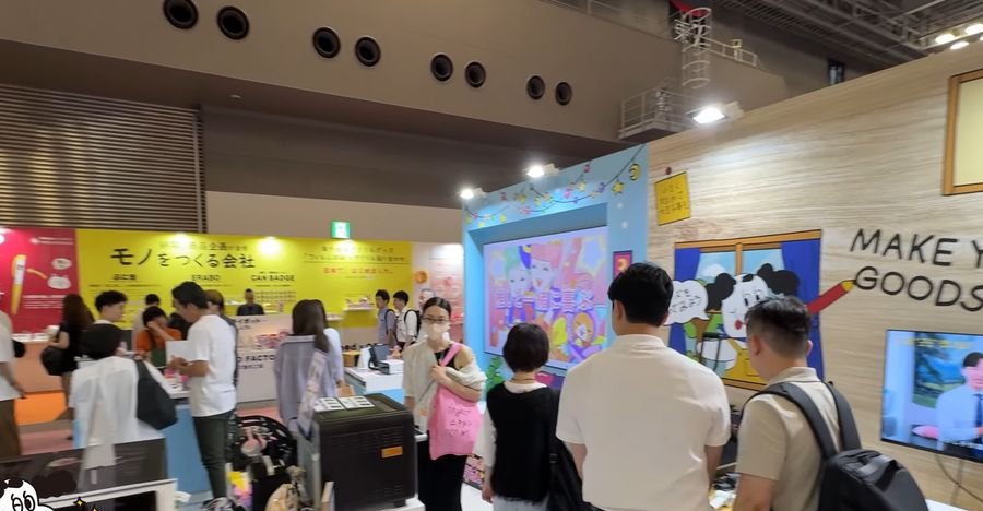 일본 전시회 서블리원 부스